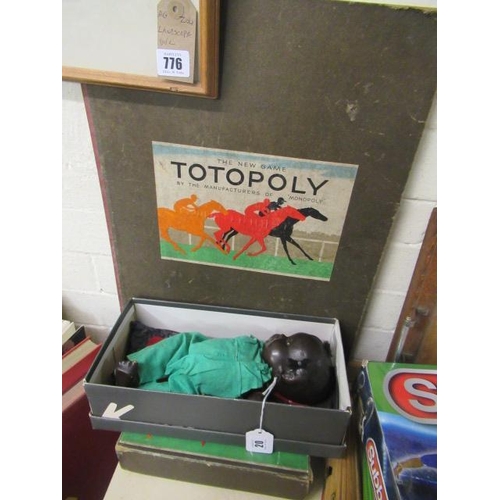 20 - VINTAGE DOLL AND TOTOPOLY GAME