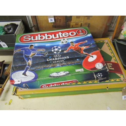 23 - SUBBUTEO AND ANOTHER FOOTBALL GAME