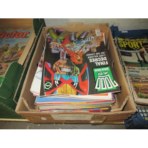 52 - BOX OF 2000AD COMICS