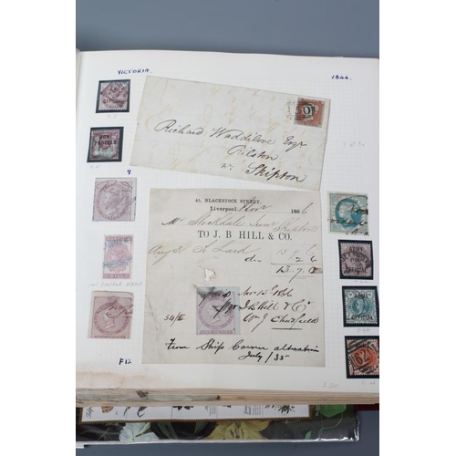 619 - AN ALBUM OF GB STAMPS FROM QUEEN VICTORIA, mixed condition throughout but includes a nice looking 18... 