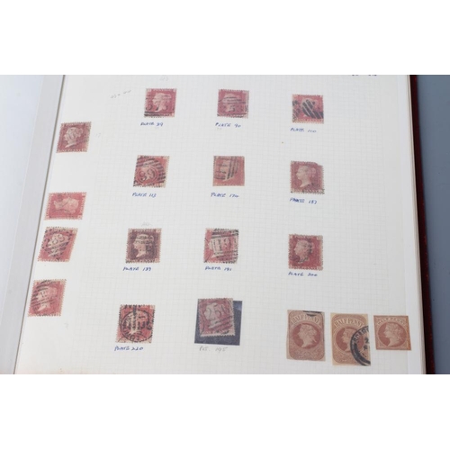 619 - AN ALBUM OF GB STAMPS FROM QUEEN VICTORIA, mixed condition throughout but includes a nice looking 18... 