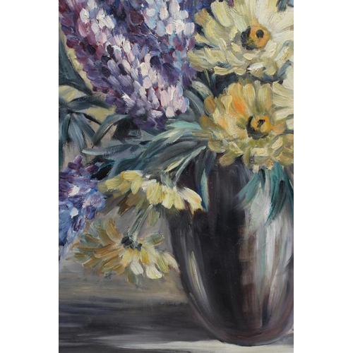 788 - W JOYCE LAKEMAN (British 20th century) Still Life with Flowers in a Vase, oil on board, signed, 29 1... 