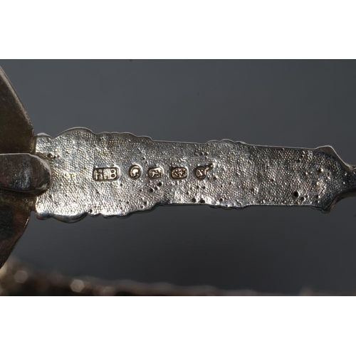 218 - A PAIR OF VICTORIAN SILVER APOSTLE SPOONS, maker Henry Bourne, Birmingham 1872, the figural terminal... 