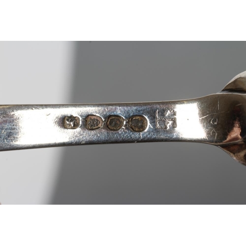 228 - A LATE GEORGE III SILVER MARROW SCOOP, maker Peter and William Bateman, London 1813, of typical plai... 