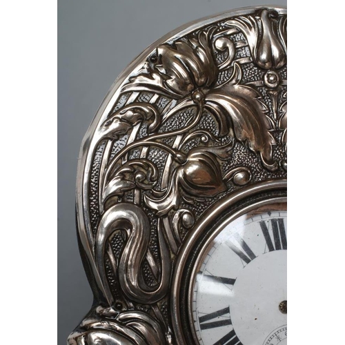 232 - AN EDWARDIAN EASEL BACK SILVER POCKET WATCH STAND, maker Williams (Birmingham) Ltd., Birmingham 1903... 