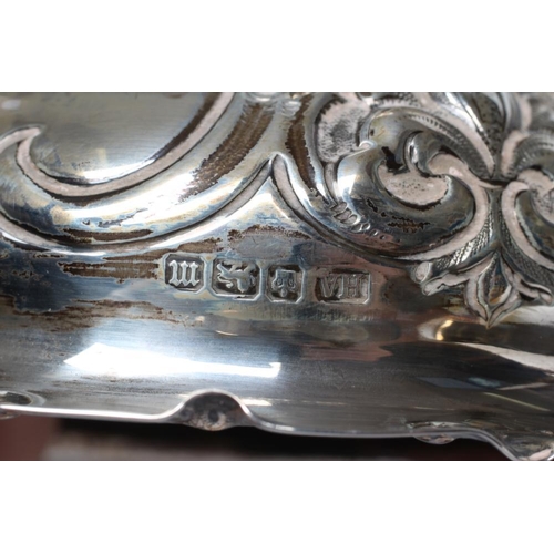 251 - AN EDWARDIAN SILVER SMALL BOWL, maker's mark HA, Sheffield 1904, of inverted baluster form with ever... 