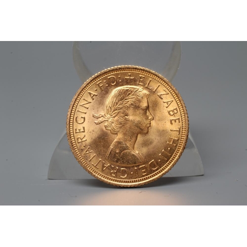 347 - AN ELIZABETH II SOVEREIGN, 1963, 8g (Est. plus 20% premium)