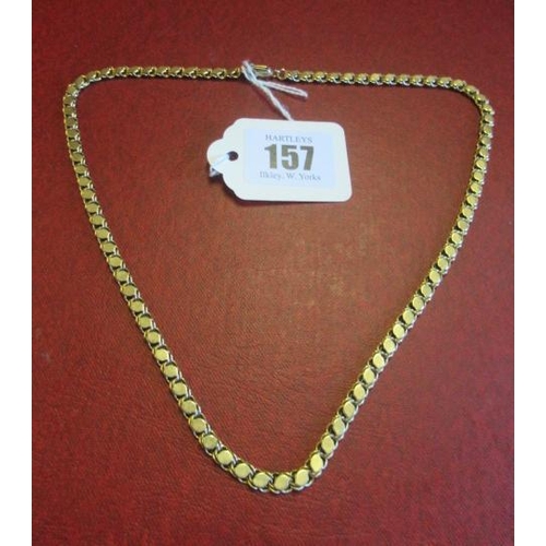 157 - 14CT GOLD NECKLACE