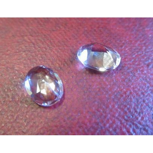 204 - TWO 1.7CTS ZAMBEZIA MORGANITE GEMSTONES