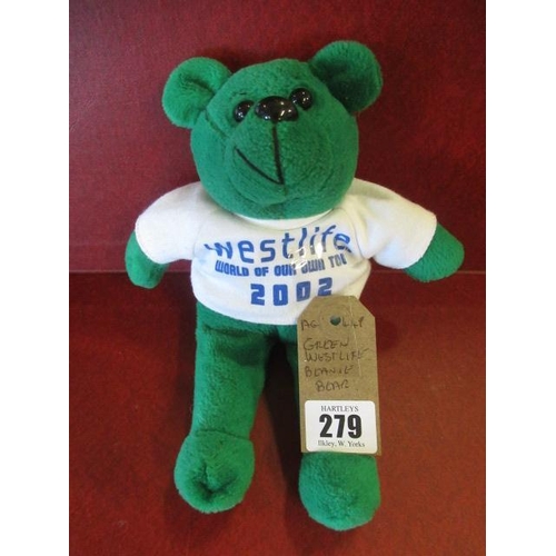 279 - WESTLIFE BEANIE BABY 2002