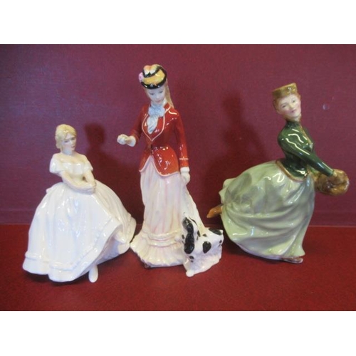 285 - THREE ROYAL DOULTON FIGURES