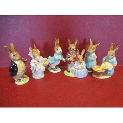 299 - ROYAL DOULTON AND OTHER RABBIT ORNAMENTS