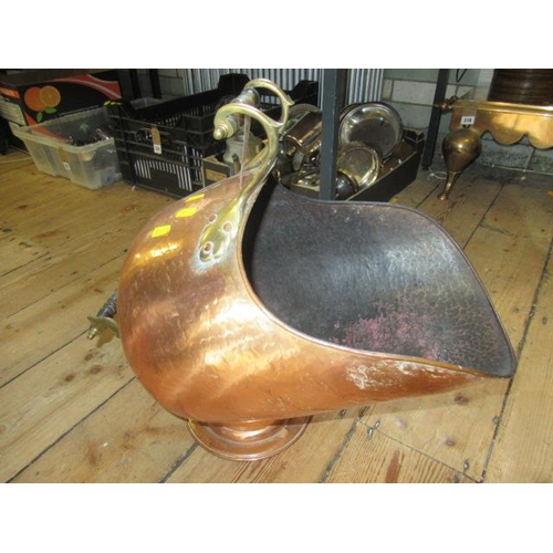 311 - COPPER COAL SCUTTLE