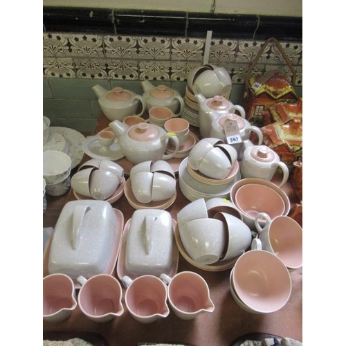 367 - QUANTITY OF POOLE POTTERY TEAWARE