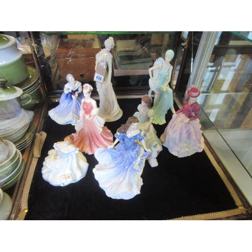 426 - COALPORT DOULTON AND OTHER FIGURES