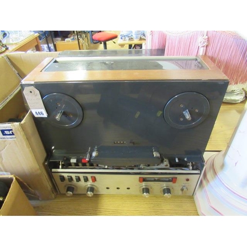 446 - REMIX TAPE RECORDER AND ACCESSORIES