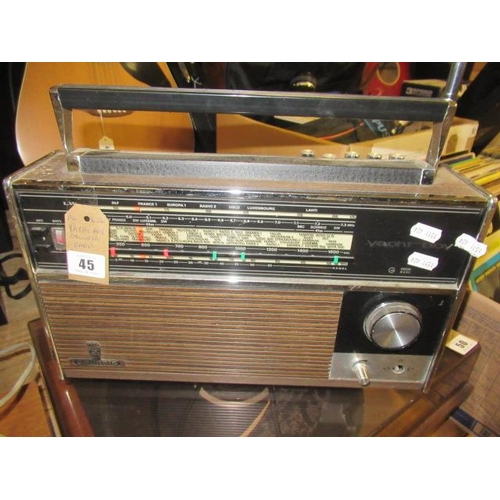 45 - YACHT BOY GRUNDIG RADIO