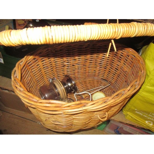 76 - BASKET AND FOOT STOOL ETC