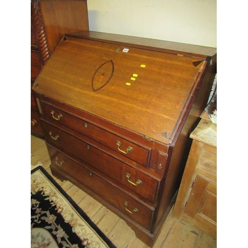 839 - VICTORIAN OAK BUREAU