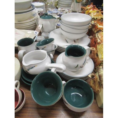 94 - QUANTITY OF DENBY WHEATSHEAF PATTERN DINNER SERVICE