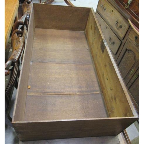 921 - A GEORGIAN WALNUT CHEST ON STAND, mid 18th century, crossbanded with feather stringing, the cavetto ... 