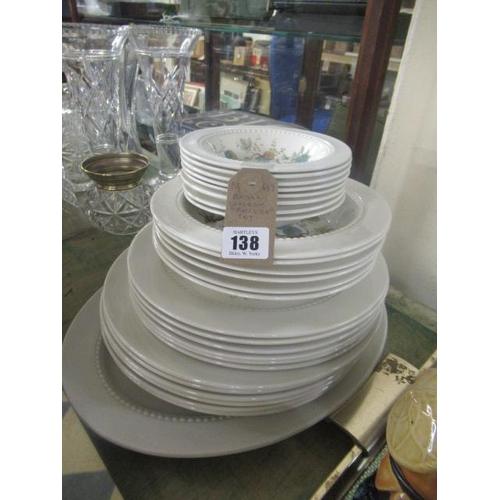 138 - ROYAL CAULDON PARADISE PATTERN DINNERWARE
