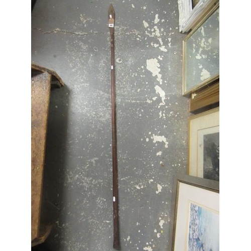 162 - BORNEO(?) BLOW PIPE/SPEAR