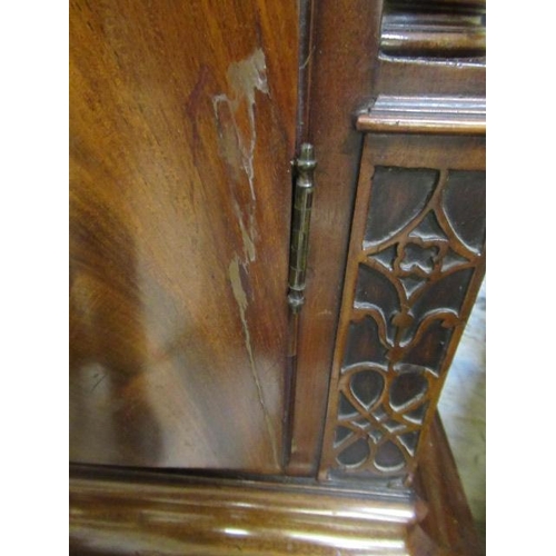 851 - A MAHOGANY LONGCASE SIGNED RALPH CLAYTON, MARPLE, the eight day movement with anchor escapement stri... 