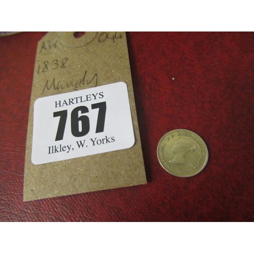 767 - 1833 MAUNDY SILVER TUPENNY