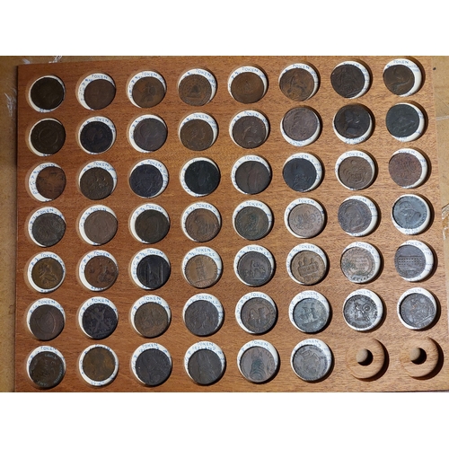 881 - QUANTITY OF 18TH AND 19TH CENTURY ENGLISH AND IRISH COPPER TOKENS