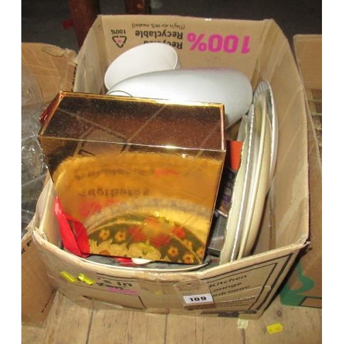 109 - BOX OF MISCELLANEOUS ITEMS