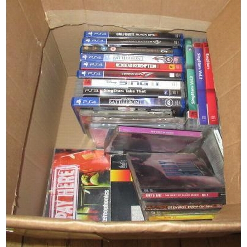 112 - BOX OF PS4 GAMES