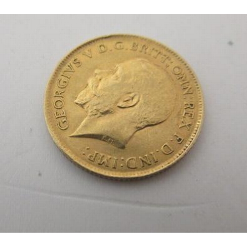 195 - HALF SOVEREIGN DATED 1912