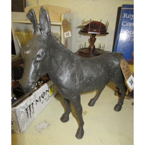 30 - METAL DONKEY MODEL