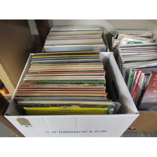 42 - TWO BOXES OF CLASSICAL LP RECORDS