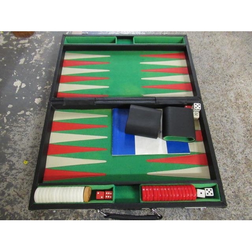 45 - BACKGAMMON SET