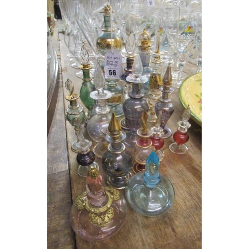 56 - QUANTITY OF PERFUME BOTTLES