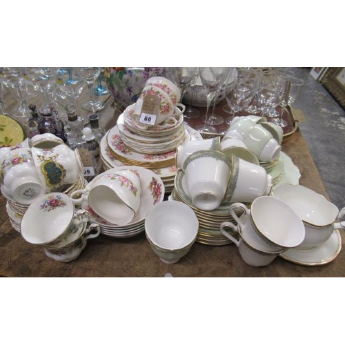 60 - QUANTITY OF MIXED CHINA