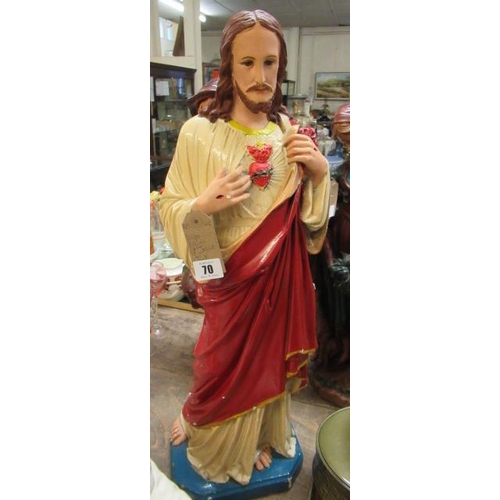 70 - LARGE FIGURE OF JESUS CHRIST