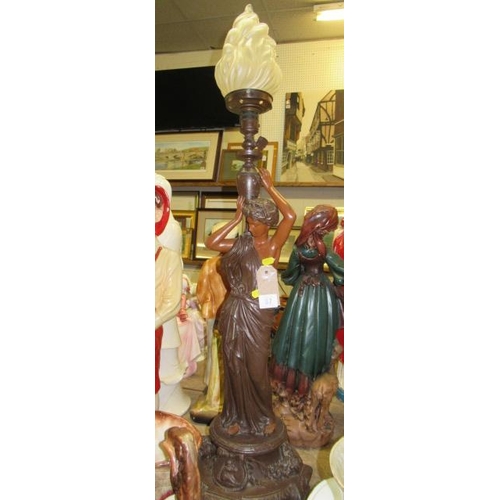 87 - ORNATE FIGURAL LAMP