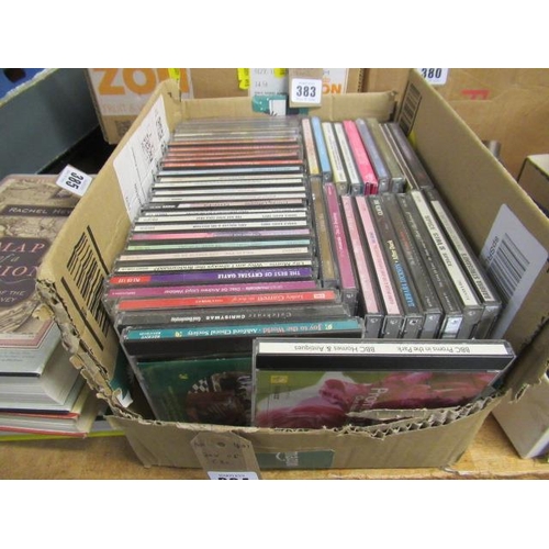 384 - BOX OF CDS