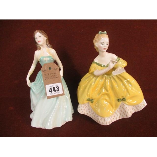 443 - TWO ROYAL DOULTON FIGURES