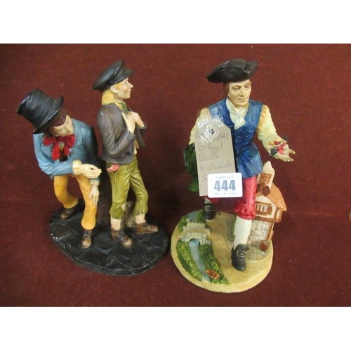 444 - TWO ROYAL DOULTON HAND MADE SCULPTURES