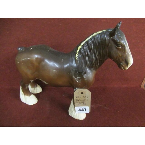 447 - BESWICK SHIRE HORSE