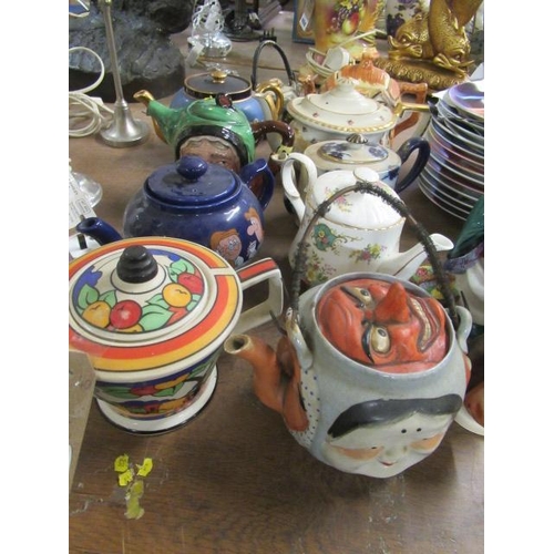 471 - QUANTITY OF CERAMIC TEAPOTS