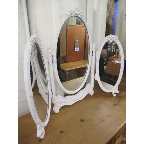 365 - TRIPLE DRESSING TABLE MIRROR