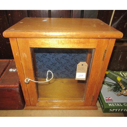 38A - SMALL CABINET WITH KEY