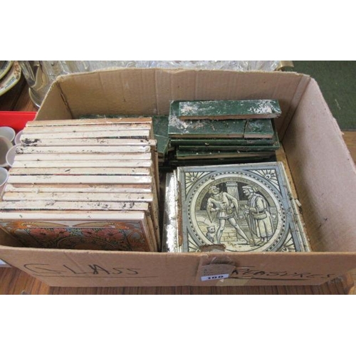 100 - BOX OF CERAMIC TILES