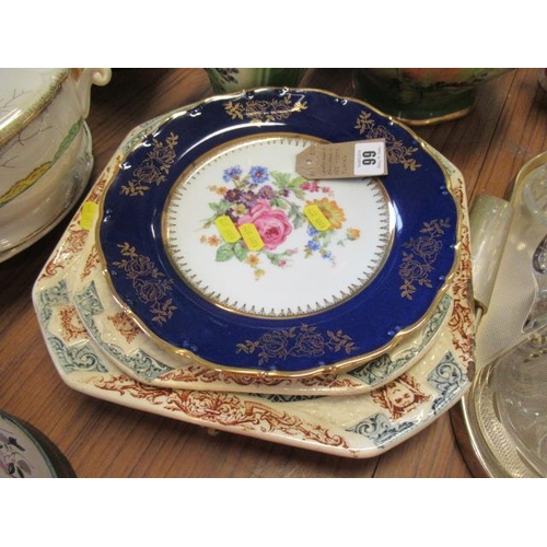 99 - LONGCHAMP, DOULTON AND MZ CZECH PLATES