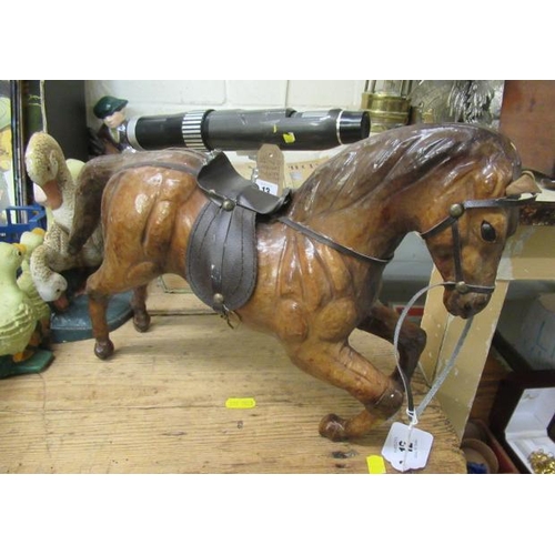 12 - LEATHER HORSE